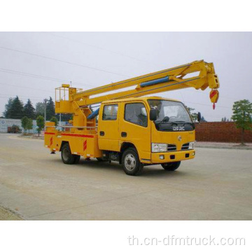 เสถียรภาพที่ดีขึ้น Dongfeng Aerial Working Platform Truck